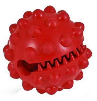 Petmate Dogzilla Knobby Treat Ball for Pets, Small