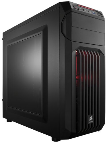 Corsair Carbide SPEC Series SPEC-01 Aggressive Red LED Mid Tower Gaming Case