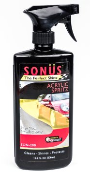 Sonus High Gloss Acrylic Spritz High Gloss Detailing Spray for Auto, Truck, RV, 16.9 fl. oz.