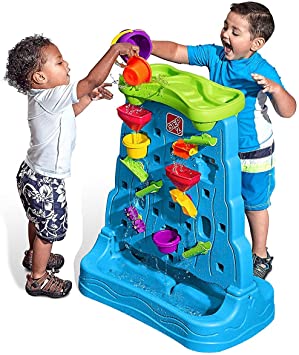 Step2 Waterfall Discovery Wall Playset (Deluxe Pack: Includes 13pc Accessory Set)