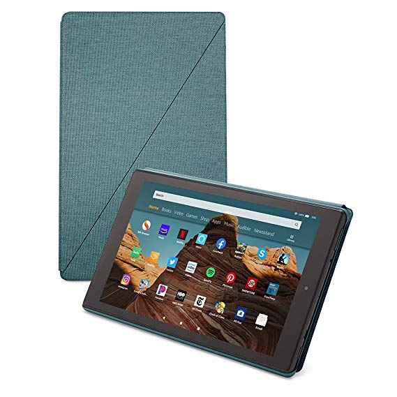Amazon Fire HD 10 Tablet Case (Compatible with 7th and 9th Generations, 2017 and 2019 Releases), Twilight Blue