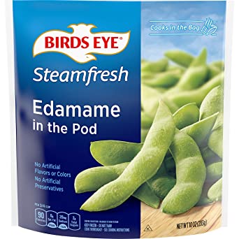 Birds Eye Steamfresh Edamame in the Pod, Frozen Vegetable, 10 OZ