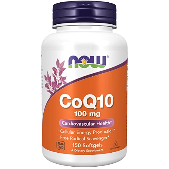 Now Foods, CoQ10, 100 mg, 150 Softgels