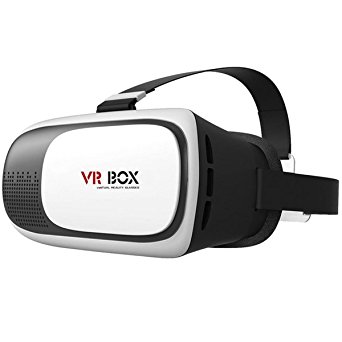 IBeaty VR Box 2nd Gen Virtual Augmented Reality Cardboard 3D Video Glasses Adjustable Focal Distance Pupil Distance For iPone Samsung Xiaomi 4.7"~6.1" inch smartphone