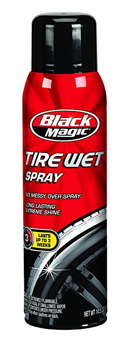 Black Magic BC23220-6PK Tire Wet Spray, 14.5 oz. (Pack of 6)