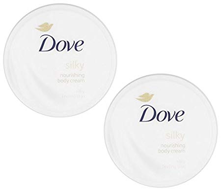 Dove Silky Nourishment Body Cream, 10.1 Ounce / 300 Ml (Pack of 2)