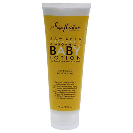 Shea Moisture Raw Shea, Chamomile & Argan Oil Baby Healing Lotion, 8 Ounce