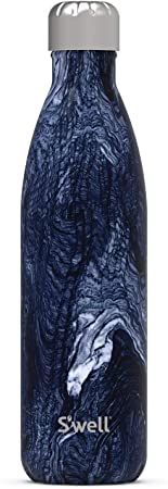 S'well Stainless Steel Water Bottle - 25 Fl Oz - Azurite Marble - Triple-Layered Vacuum-Insulated Containers Keeps Drinks Cold for 48 Hours and Hot for 24 - with No Condensation - BPA-Free