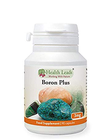 Boron Plus 3mg x 90 capsules (No Magnesium Stearate)