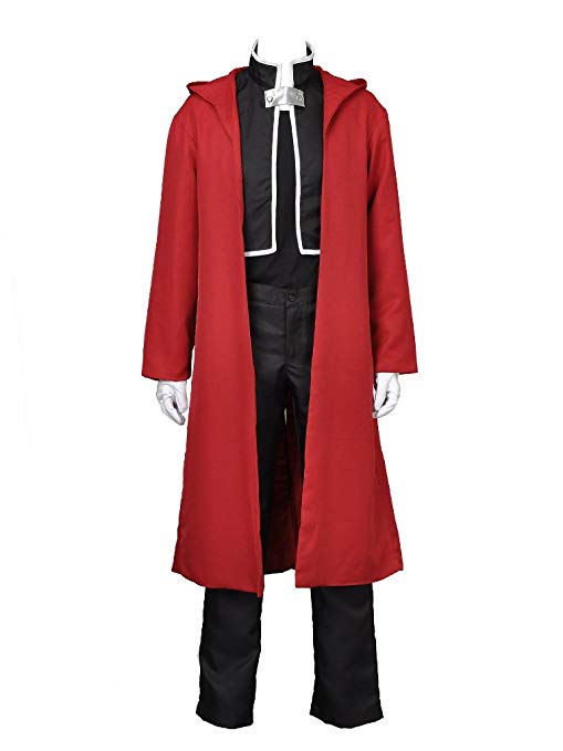 Cosfun Fullmetal Alchemist Edward Cosplay Costume Mp000290