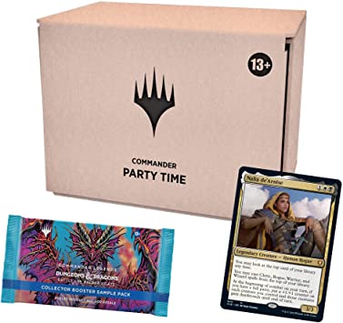 Magic: The Gathering Commander Legends: Battle for Baldur’s Gate Commander Deck – Party Time   Collector Booster Sample Pack | Minimal Packaging Version