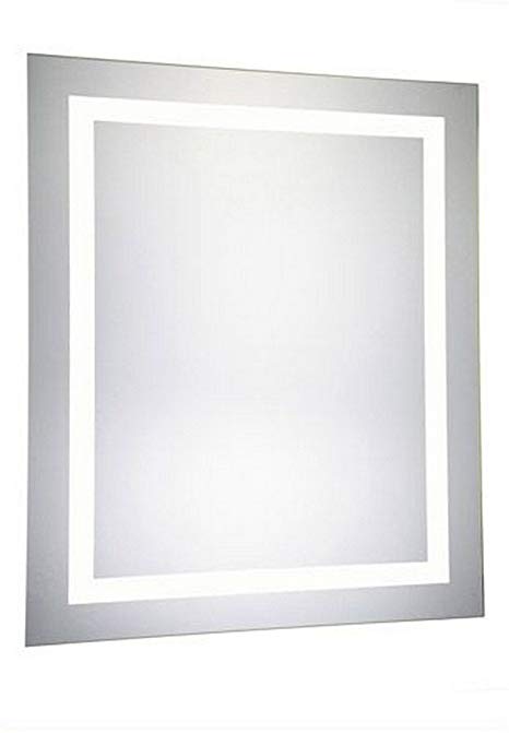 Elegant Lighting 4 Sides LED Electric Mirror Rectangle 32" W x 40" H Dimmable 5000K
