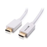Cable Matters High Speed HDMI Cable with Ethernet in White 6 Feet - 3D and 4K Resolution Ready