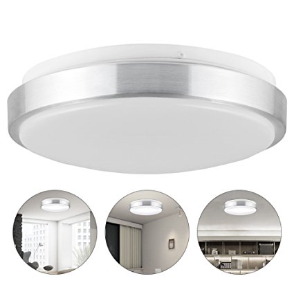 LEDGLE 13W LED Ceiling Lamp Round Ceiling Lights, Equal to 110W Incandescent Bulb, Daylight White 6000K, 960 Lumen, Suitable for Bathroom, Kitchen, Hallway