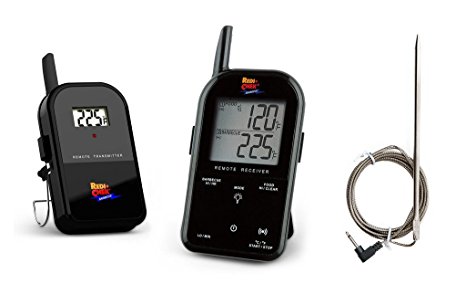 Maverick ET-732 Wireless BBQ Meat Thermometer - Black - Includes Extra 6 Ft. Probe