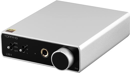 Topping L30 II NFCA Headphone Amplifier Hi-Res Audio 560mW×2 L30II AMP (Silver)