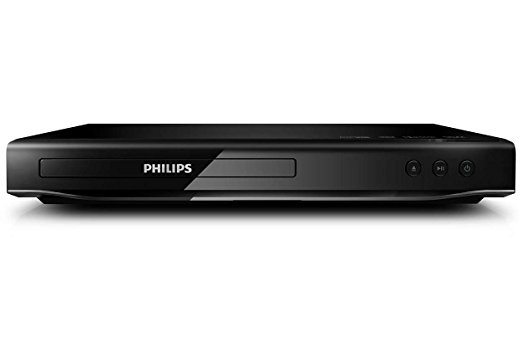 Philips Multi Region Code Free DVD Player - RCA input - Plays CD, DVD, Region 1 2 3 4 5 6