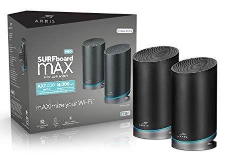 ARRIS Surfboard Max Pro Mesh Wi-Fi 6 AX11000 System