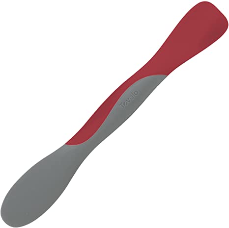 Tovolo Tool for Kitchen Meal Prep to Scoop Spread Slice and Scrape, Standard, Cayenne