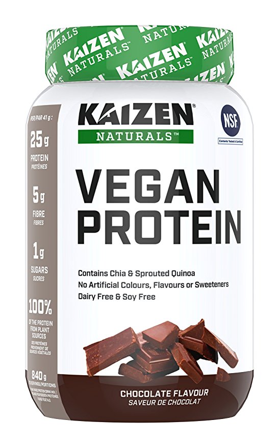 Kaizen Naturals Vegan Protein Chocolate, 1.85-Pound