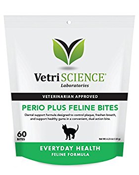 VetriScience® Laboratories - Perio Plus Feline Bites for Pets
