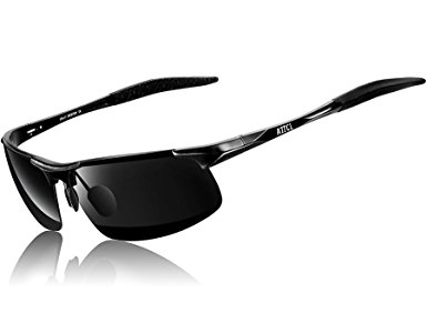 ATTCL® Hot Al-Mg Metal Frame Driving Polarized Sunglasses for Men