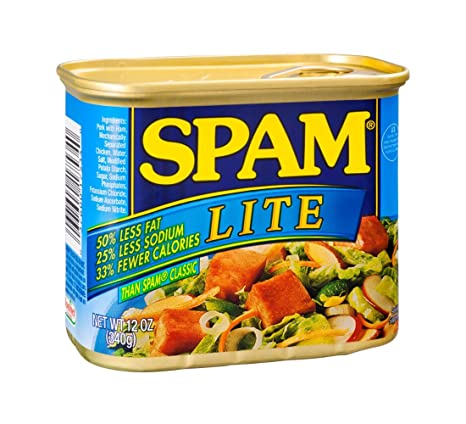 Spam Luncheon Meat Lite 12 oz (Pack of 12)