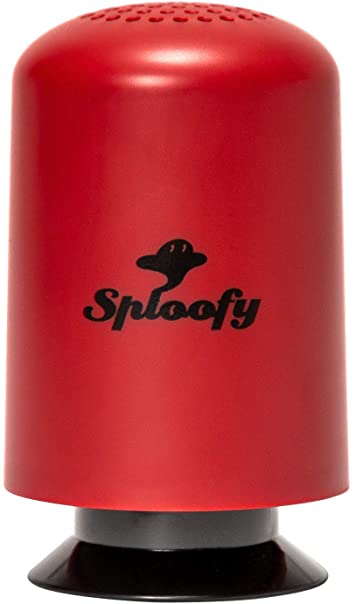 Sploofy V3 - Personal Smoke Air filter - With Replaceable Cartridge - Red