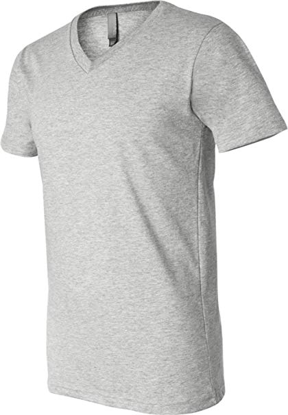 Bella Canvas Men's Jersey Short Sleeve V-Neck Tee