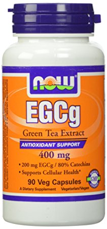 NOW Foods EGCg  Green Tea Extract ,400mg,  90 Vcaps