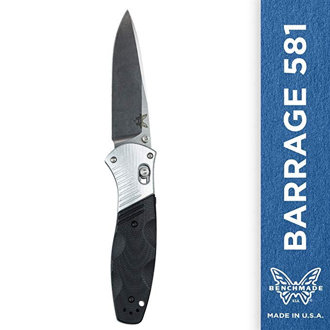 Benchmade - Barrage 581 Knife, Drop-Point Blade