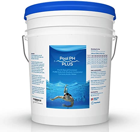 Pool & Spa pH Increaser (Pure Soda Ash, Sodium Carbonate) (50 lb)