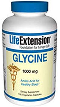 Glycine 1000 mg, 100 Vegetarian Capsules-Pack-2