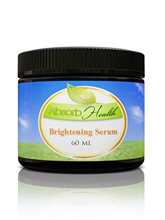 Skin Brightening Serum | 72% Organic | Kojic and Glycolic Acid | Lighten Hyperpigmentation | Sun Spots | Revive Tired Skin (1oz)