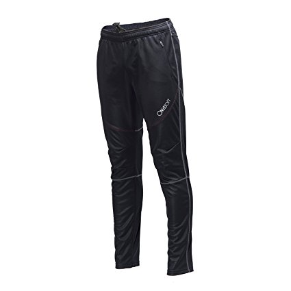 ONGASOFT Mens Pants Windproof Athletic Pants Outdoor Cycling Sport Pant Black