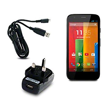 Motorola Moto G USB Mains Charger with Micro USB Cable