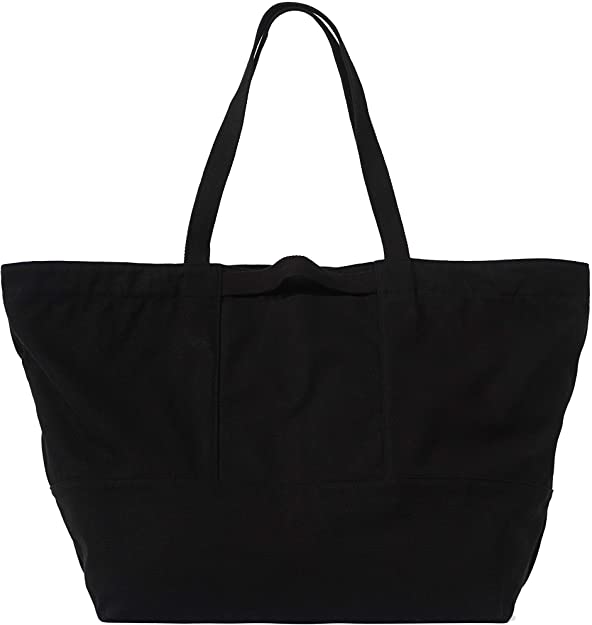 BAGGU Women's Weekend Bag, Roomy and Durable Canvas Carry-on Travel Tote