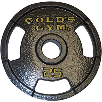 Gold's Gym Grip Plate (25 Lbs., Set of 2)
