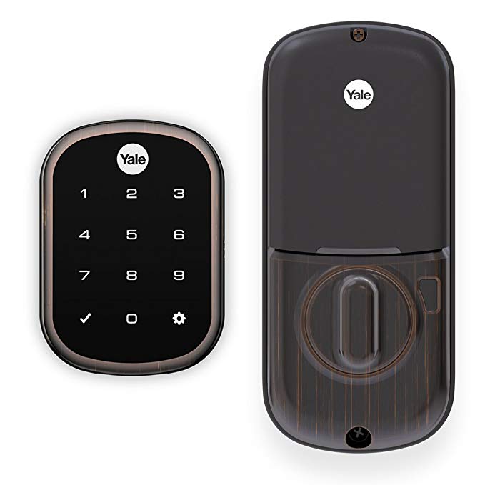 Yale Assure Lock SL with ZigBee - Key Free Smart Lock with Touchscreen Keypad Works with Echo Plus & Xfinity Home - YRD256HA20BP - Oil Rubbed Bronze