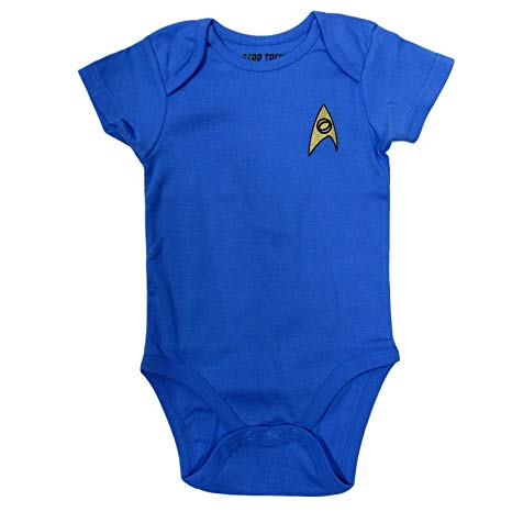 Star Trek Baby Bodysuit Romper Infant Uniform Captain Scientist Engineer 3 Size