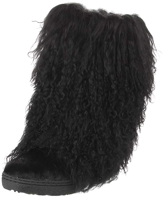 Bearpaw Womens Boetis Leather Closed Toe Mid-Calf Fashion Boots