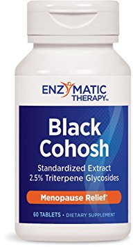 Enzymatic Therapy Black Cohosh Tablets, 60 Count