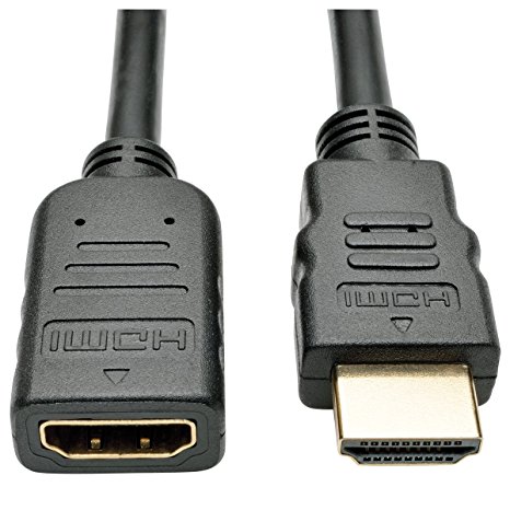 Tripp Lite High-Speed HDMI Extension Cable with Ethernet & Digital Video with Audio, Ultra HD 4K x 2K (M/F), 6 ft. (P569-006-MF)