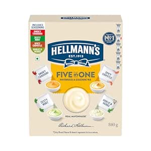 Hellmann's 5 in 1 Mayonnaise & Seasoning Mix, 840grams