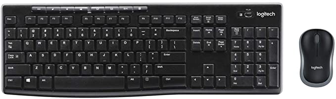 Logitech Wireless Desktop MK270 - UK Layout