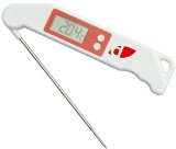 Digital thermometer for the safe and accurate temperature testing of meat sugar oil milk jam homebrewing