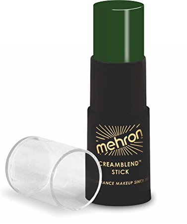 Mehron Makeup CreamBlend Stick (.75 oz) (GREEN)
