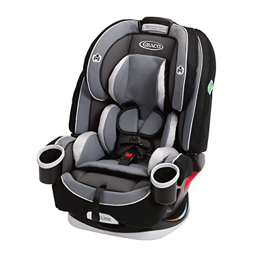 Graco 4Ever Extend2Fit 4-in-1 Convertible Car Seat, Passport