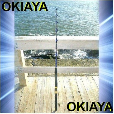 OKIAYA COMPOSIT 30-50LB Blueline Series Saltwater Big Game Roller Rod