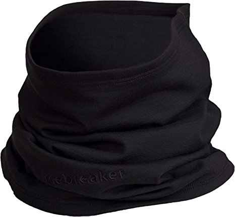 Icebreaker Flexi Chute Merino Neckwear - Black